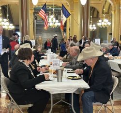 Cattlemen at the Capitol Meal